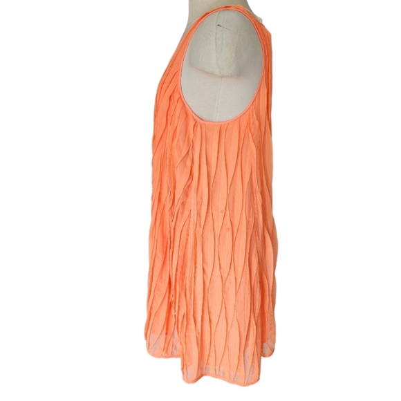 CALYPSO 100% Silk Waves Sleeveless Dress - Picture 6 of 9